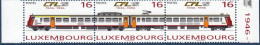 Luxembourg, **, Yv 1337 A, Mi 1386, 1387, 1388, SG 1414 A, Train, Rame électrique, - Neufs