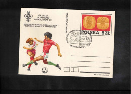 Poland / Polska 1986 World Football Cup Mexico - Olympic Games Muenchen Interesting Postcard - 1986 – Mexico