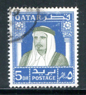 QATAR- Timbre De 1968- Oblitéré - Qatar