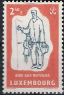 Luxemburg - Weltflüchtlingsjahr (MiNr: 618) 1960 - Gest Used Obl - Gebraucht