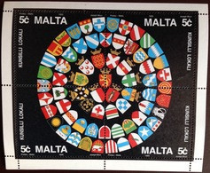 Malta 1993 Community Councils Minisheet MNH - Malte