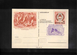 Hungary 1976 Football Interesting Cover - Brieven En Documenten