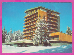 309433 / Bulgaria - Pamporovo Ski Resort - Hotel "Murgavets " Building Winter 1979 PC Bulgarie Bulgarien Bulgarije  - Hotels & Restaurants
