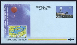 España Aerograma 224 1999 Intituto Meteorología  Meteorology - Aerograms
