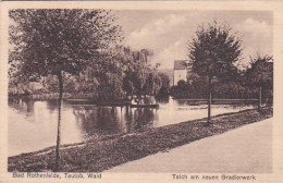 2791	191	Bad Rothenfelde, Teich Am Neuen Gradierwerk 1926 (Sehr Kleine Falten Im Ecken) - Bad Rothenfelde