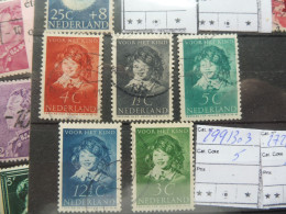 Pays Bas Nederland Holland Used Gestempelt Oblitéré 299/303 Perfect Parfait - Usados