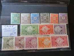 Série Taxe  Du SENEGAL* Mh - Used Stamps