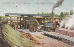 279393Birmingham At Brookwood, Coal Tipple & Washer Souvenir From ((left Side Little Tear, See Back Side, Right Corner - Otros & Sin Clasificación