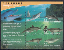 Papua New Guinea - DAUPHINS  - BF - MNH - Dolphins