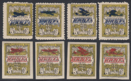 España Spain Barcelona NE 9/16 1932 Exposición Y Escudo - Avión , Plane MNH - Barcelona