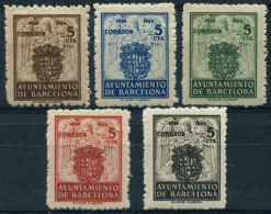 Barcelona 55/59 1944 Escudo Nacional  MNH - Barcelona