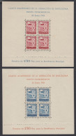 Barcelona 47/48 1943 Aniv. Liberación MNH - Barcelone