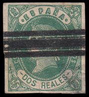 España Spain Barrados 62 1862 Isabel II - Other & Unclassified
