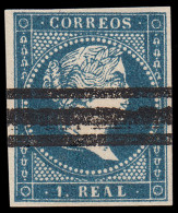 España Spain Barrados 49 1856-59 Isabel II - Altri & Non Classificati