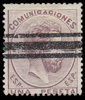 España Spain Barrados 127 1872-73 Reinado De Amadeo I - Other & Unclassified