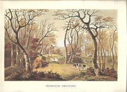 2 GRAVURES : WOODCOCK SHOOTING Et SNIPE SHOOTING Near Uxbridge + Tir à La Bécasse + CHIENS, BECASSINES, FUSILS, CHASSE - Stiche & Gravuren