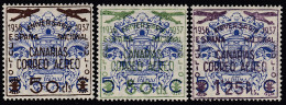 España Spain Canarias 31/33 1937 Sellos Benéficos Habilitados MH - Other & Unclassified