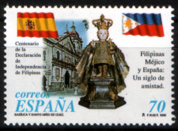 España Spain Emisión Conjunta 1998 España - Filipinas Basílica Niño Del Cebú - Emissions Communes