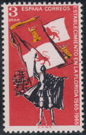 España Spain Emisión Conjunta 1965  España - EEUU  IV Cent.Fundación San Agust - Emissions Communes