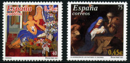 España Spain Emisión Conjunta 2001 España-Alemania Navidad MNH - Emissions Communes