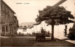 Odenas Canton De Belleville La Place Automobile Car Rhône 69460 Cpa Non Ecrite Au Dos TB.Etat - Sonstige & Ohne Zuordnung