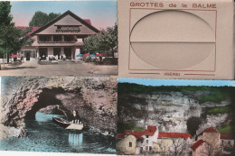 38 LA BALME Les Grottes - Ensemble 10 CPSM Avec Leur Pochette En TBE - La Balme-les-Grottes