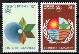 UNO VIENNA : 24-25 (1982) – Environnement Humain  MNH ** - Unused Stamps