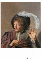 Art - Peinture - Frans Hals - Singender Knabe Mit Flote - Instruments De Musique - Flute - CPM - Voir Scans Recto-Verso - Peintures & Tableaux
