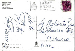 ITALIA ITALY - 1971 CESENATICO (FO) Risparmio Postale: Futuro In Botte Ferro -annullo Targhetta Su Cartolina Ill. -1199 - Non Classés