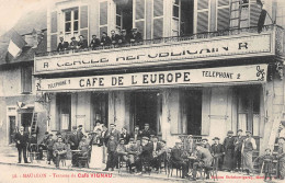 Mauléon – Café De L'Europe – La Terrasse Du Café Vignau (2)   - Mauleon Licharre