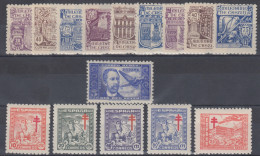 España Spain Año Completo Year Complete 1944 MH - Années Complètes