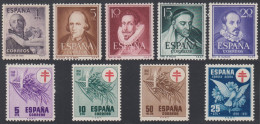 España Spain Año Completo Year Complete 1950 ( Sin 1075/82, 1083, 1083A/B ) MN - Annate Complete