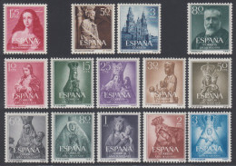 España Spain Año Completo Year Complete 1954  MH Stamps - Años Completos