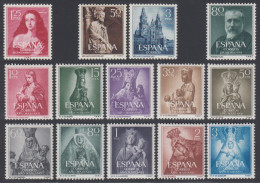 España Spain Año Completo Year Complete 1954 MNH - Full Years