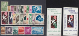 España Spain Año Completo Year Complete 1958 MNH - Volledige Jaargang