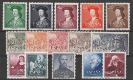 España Spain Año Completo Year Complete 1952 MNH - Full Years
