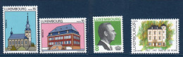 Luxembourg, **, Yv 1363, 1364, 1365, 1366,  Mi 1414, 1415, 1410, 1416, SG 1437, 1438, 1734, 1439, - Neufs