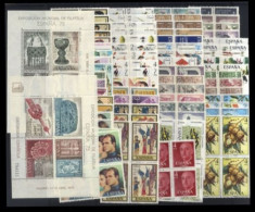 España Spain Año Completo Year Complete 1975 Bl.4 MNH - Full Years