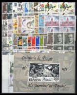 España Spain Año Completo Year Complete 1981 BL. 4 MNH - Annate Complete