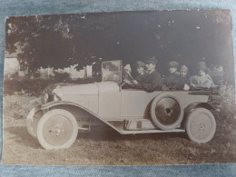 Citroën Type A, TypeB, Famille Carte Photo - Collections & Lots