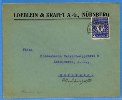 Allemagne Reich 1922 - Lettre De Nurnberg - G30071 - Covers & Documents