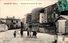 Orliénas Canton De Mornant Ancienne Forteresse Du IX ème Siècle Rhône 69530 Cpa Voyagée En 1908 En TB.Etat - Autres & Non Classés