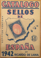 CATALOGO SELLOS DE ESPAÑA 1942 RICARDO DE LAMA 3ª EDICION Phildom - Temáticas