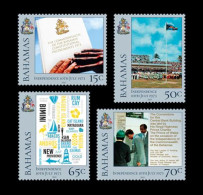 2023-06 - BAHAMAS- INDEPENDANCE 50TH              4V  MNH** - Other & Unclassified