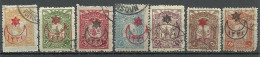 Turkey; 1915 Overprinted War Issue Stamps - Gebruikt
