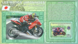CONGO KINSHASA 2006 -  Les Motos Japonnaises - Yamaha - Lions Club  - 1 BF Non Dentelé - Mint/hinged