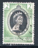 SAINT CHRISTOPHE-NEVIS-ANGUILLA- Y&T N°133- Oblitéré - St.Christopher-Nevis-Anguilla (...-1980)