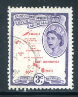 SAINT CHRISTOPHE-NEVIS-ANGUILLA- Y&T N°137- Oblitéré - St.Christopher-Nevis-Anguilla (...-1980)