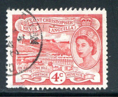 SAINT CHRISTOPHE-NEVIS-ANGUILLA- Y&T N°138- Oblitéré - St.Cristopher-Nevis & Anguilla (...-1980)