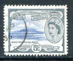 SAINT CHRISTOPHE-NEVIS-ANGUILLA- Y&T N°139- Oblitéré - St.Christopher-Nevis-Anguilla (...-1980)